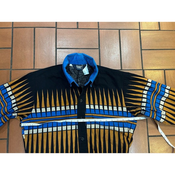 Vintage Brooks & Dunn Panhandle Slim Western Shirt Size 15.5-34 - Picture 5 of 7